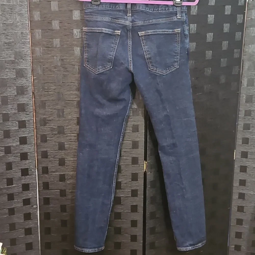 Old Navy Slim Dark Wash Straight Leg Jeans Size 30x32
